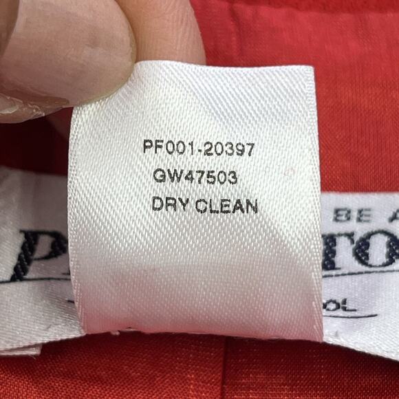 Vintage Pendleton Women’s Size 12P 100% Virgin Wool Red Blazer Career Classic - Picture 7 of 11